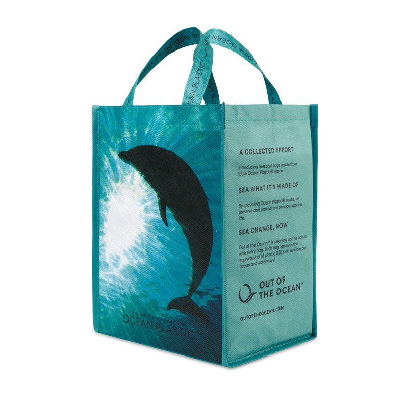 CAPELLA Out of the Ocean® Reusable Lunch Shopper - SEAFOAM