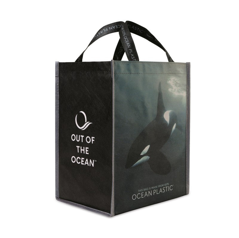 CAPELLA Out of the Ocean® Reusable Lunch Shopper - BLACK