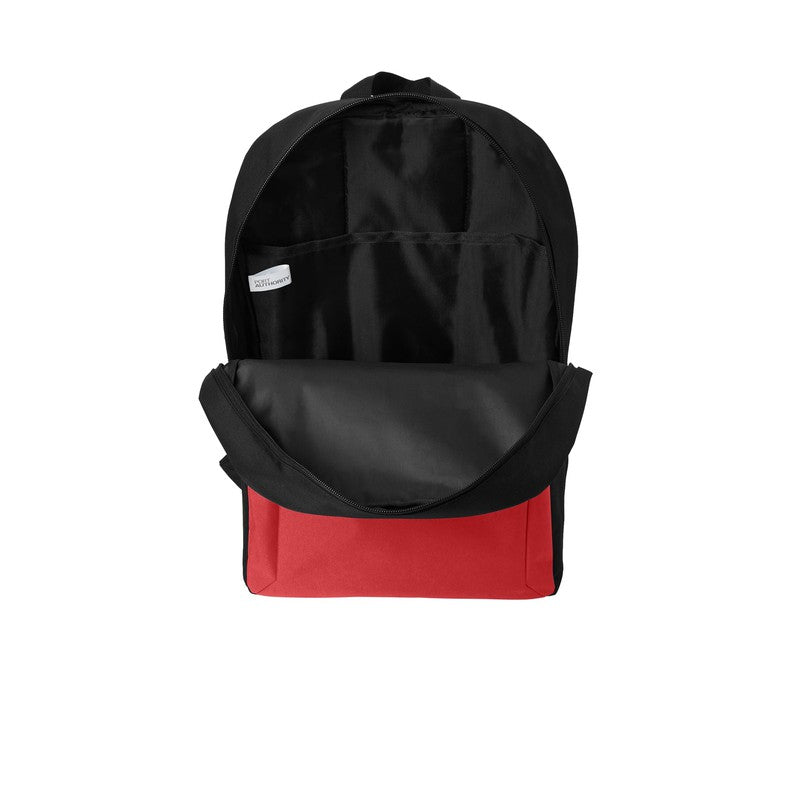CAPELLA Port Authority® Modern Backpack - Rich Red/ Black
