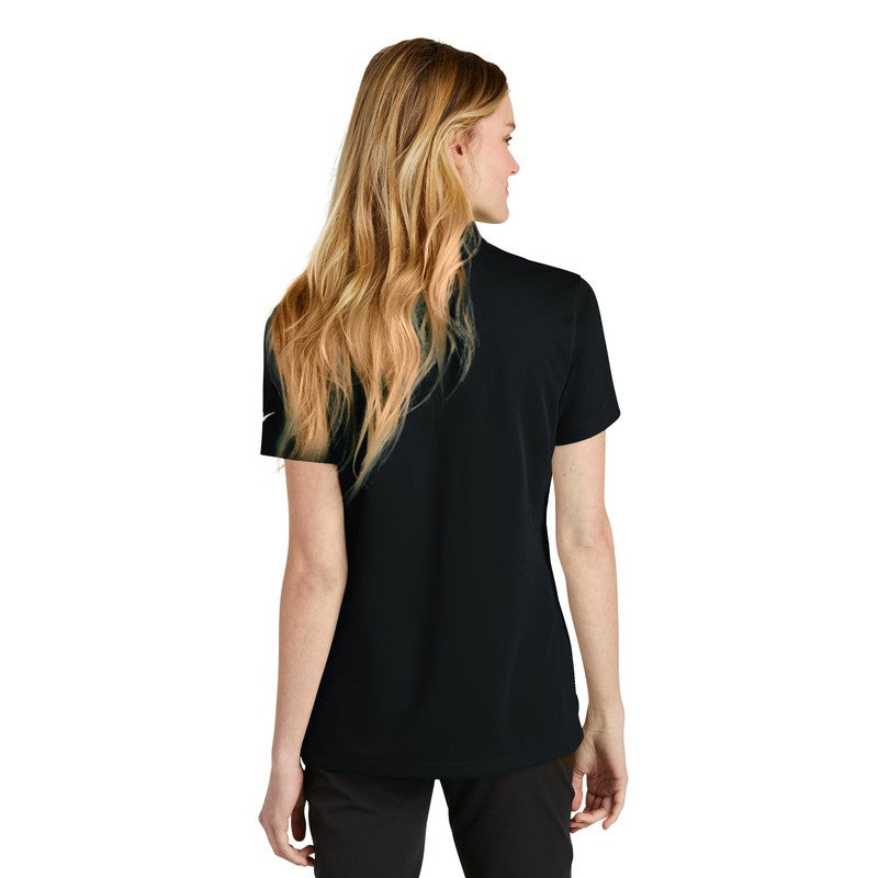 CAPELLA Nike Ladies Dri-FIT Micro Pique 2.0 Polo - Black