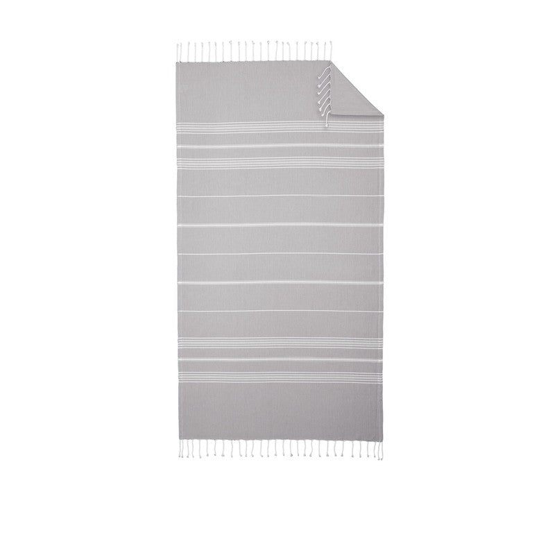 CAPELLA Port Authority® Cali Throw - Monument Grey/ White