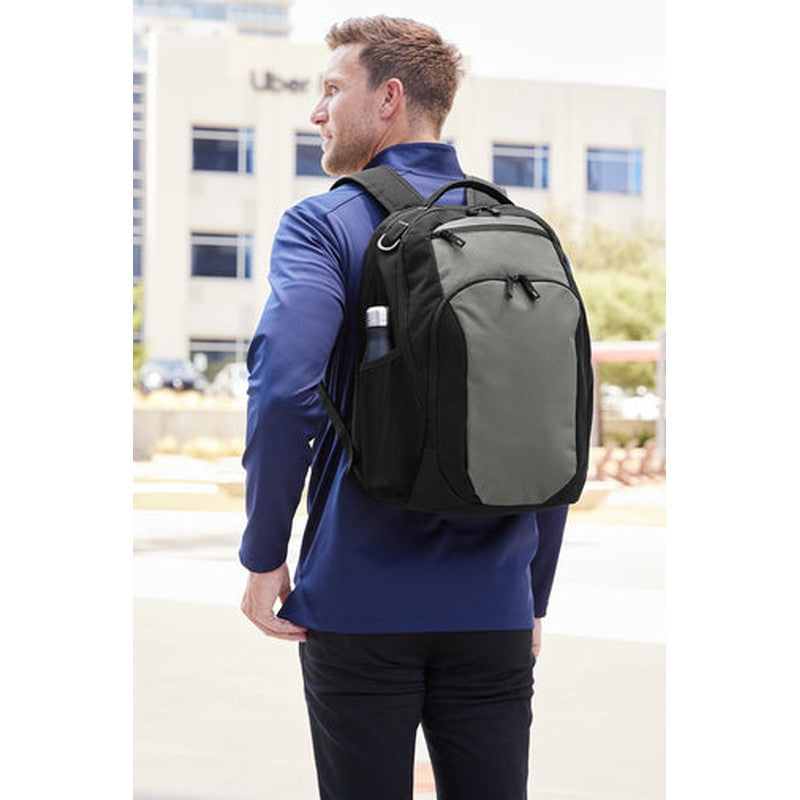 CAPELLA Port Authority® Transport Backpack - Dark Charcoal/Black
