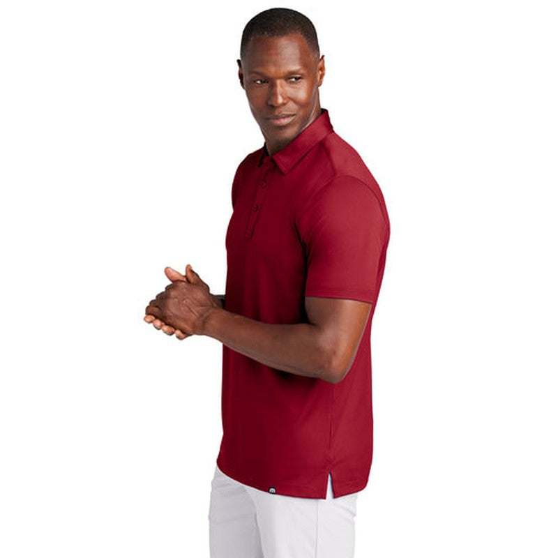 CAPELLA TravisMathew Cabana Solid Polo - Crimson