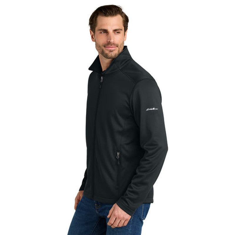 CAPELLA - Eddie Bauer® Smooth Mid Layer Fleece Full-Zip - Black