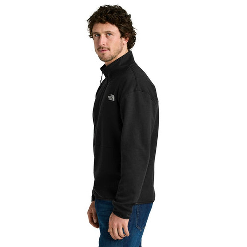 CAPELLA The North Face® Double-Knit 1/2-Zip Fleece - TNF Black