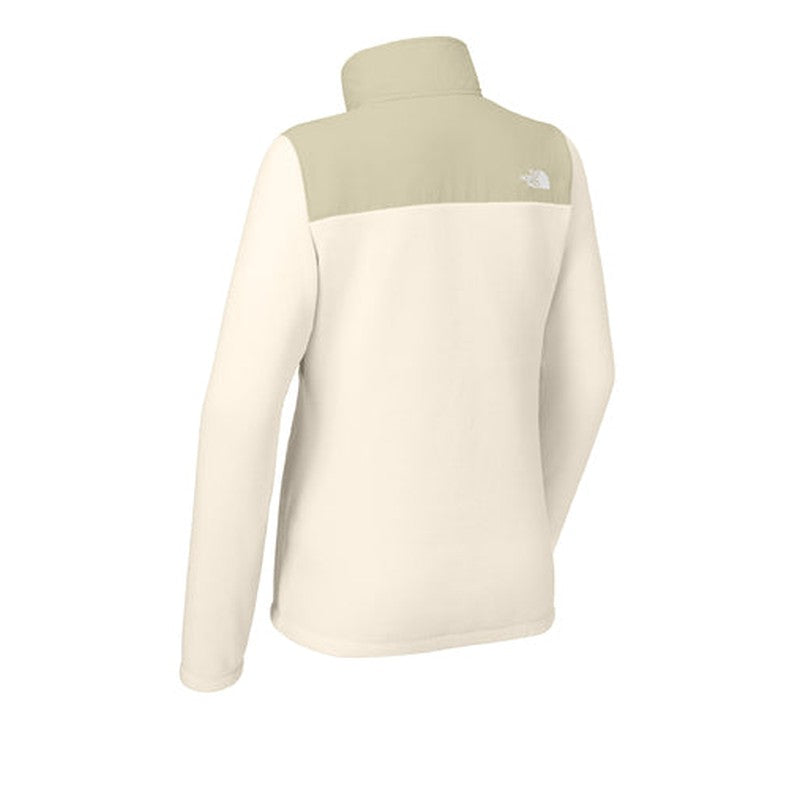 CAPELLA The North Face® Women’s Highest Peak Full-Zip Fleece Jacket - Gardenia White/Gravel