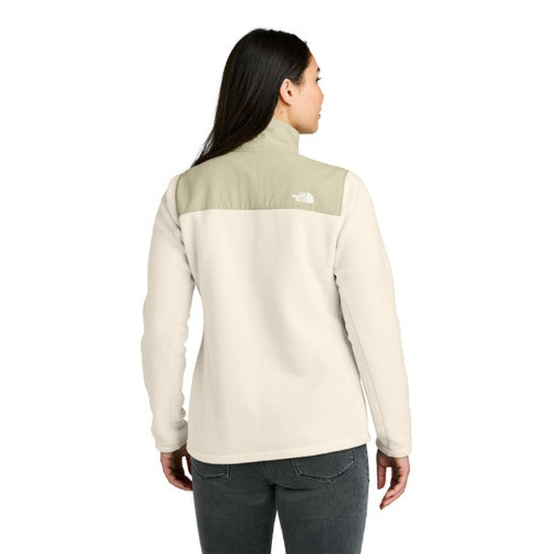 CAPELLA The North Face® Women’s Highest Peak Full-Zip Fleece Jacket - Gardenia White/Gravel