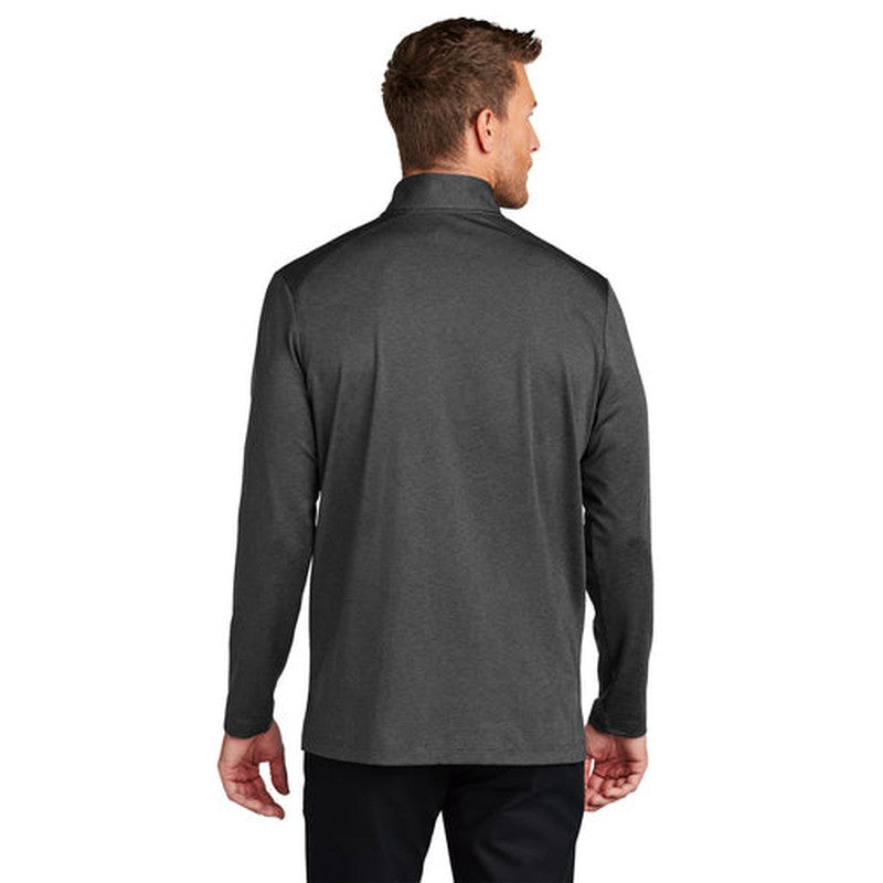 CAPELLA Port Authority® C-FREE® Double Knit 1/4-Zip - Grey Steel Heather