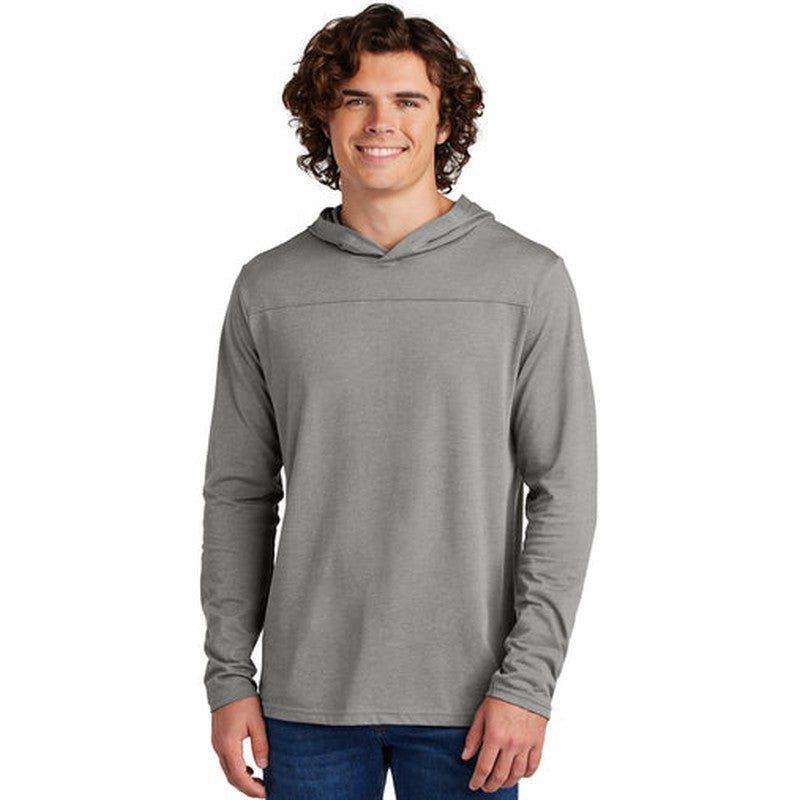 CAPELLA Sport-Tek® Halftime Long Sleeve Hoodie - Vintage Heather
