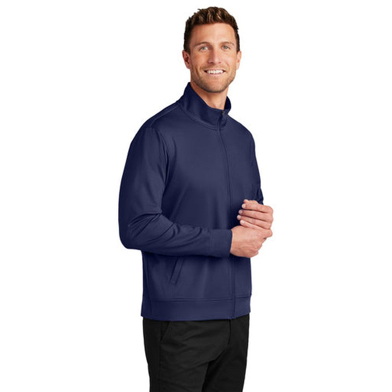 CAPELLA Port Authority® C-FREE® Double Knit Full-Zip - True Navy