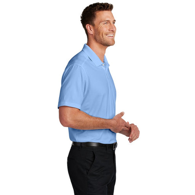 CAPELLA Port Authority® City Stretch Flat Knit Polo - Swiss Blue