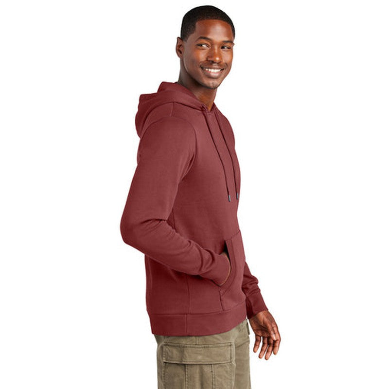 CAPELLA District Wash™ Fleece Hoodie - GARNET