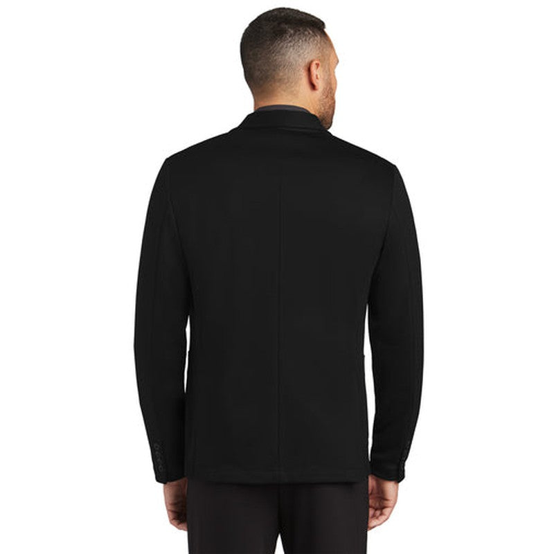 CAPELLA Mercer+Mettle™ Relaxed Knit Blazer - Deep Black