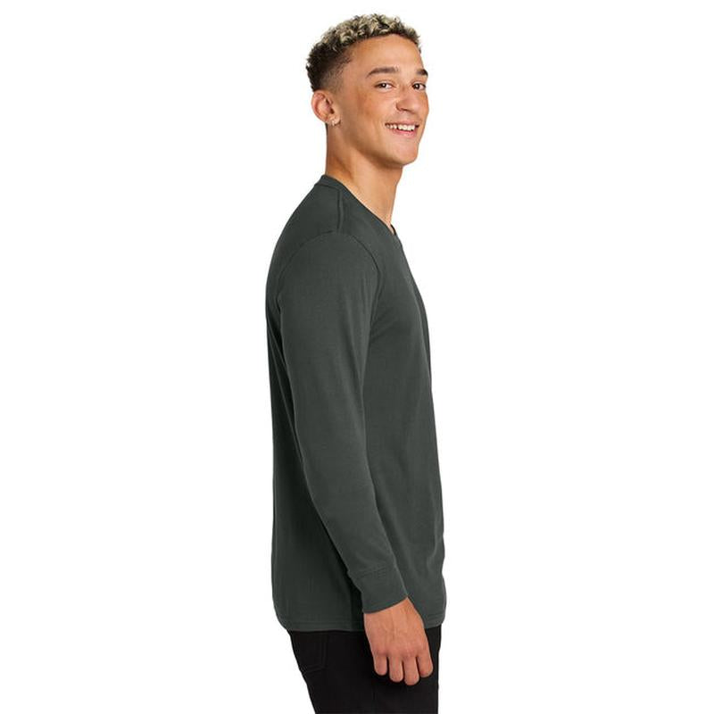 NEW Capella Allmade® Unisex Long Sleeve Organic Cotton Tee - Terrain Grey