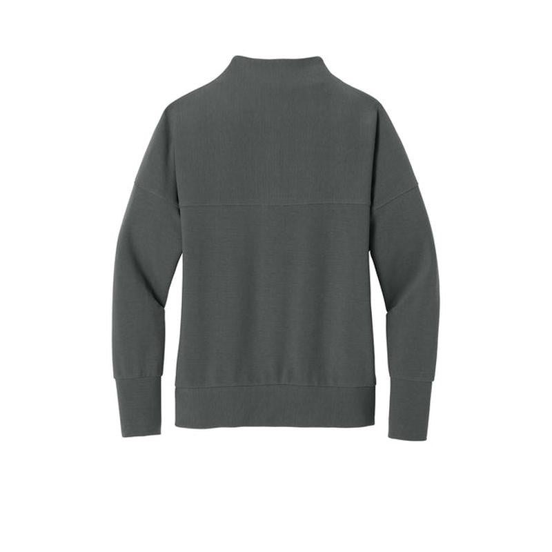 NEW CAPELLA - Mercer+Mettle® Women’s Linear Texture 1/4-Zip - Storm Grey
