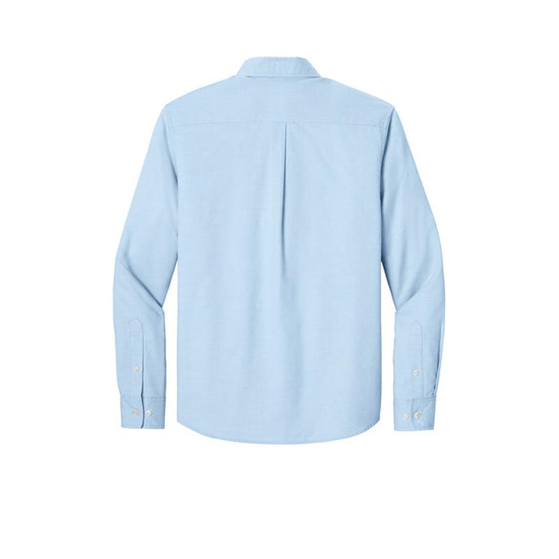 NEW Capella Mercer+Mettle® Long Sleeve Modern Oxford Shirt - Light Blue