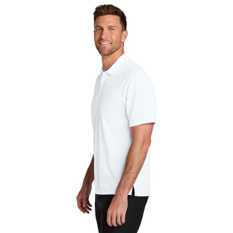 NEW Capella Port Authority® Wearever Performance Pique Polo - White