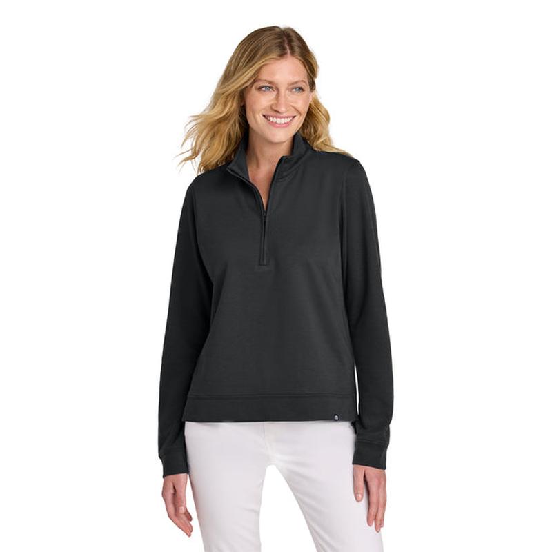 NEW Capella TravisMathew Women’s Coveside 1/2-Zip - Black