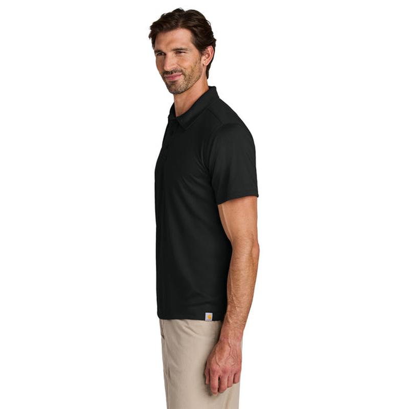 NEW CAPELLA Carhartt Force® Sun Defender™ Polo - Black