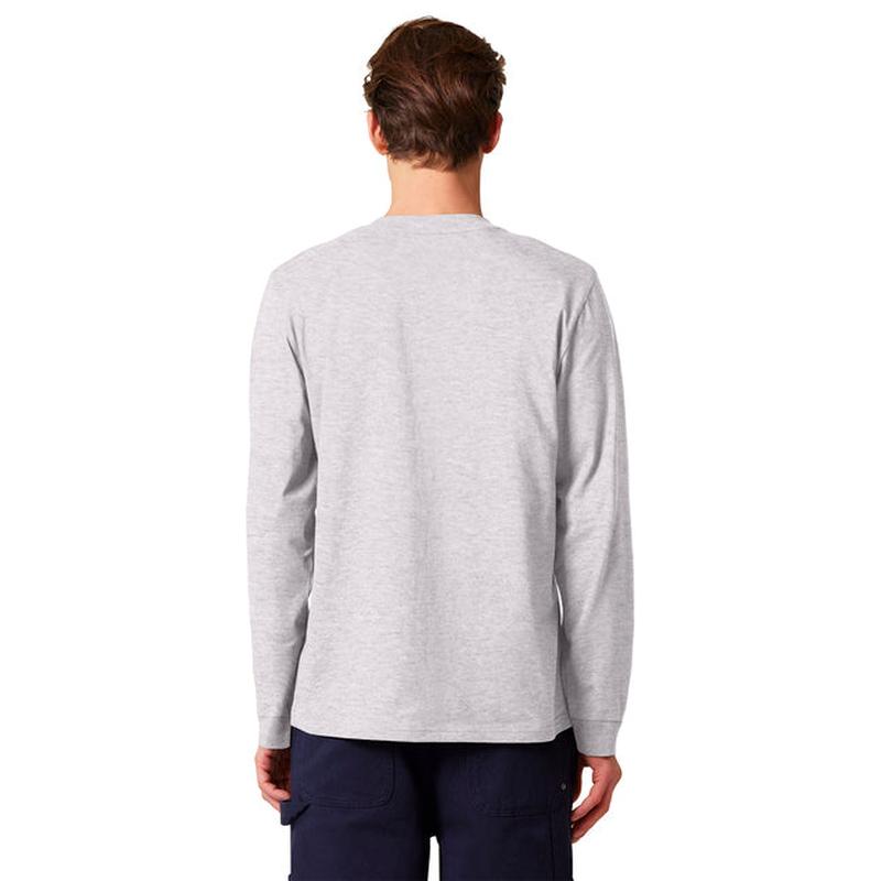 NEW Capella Stanley/Stella Unisex Creator 2.0 Long Sleeve Tee - Cool Heather Grey