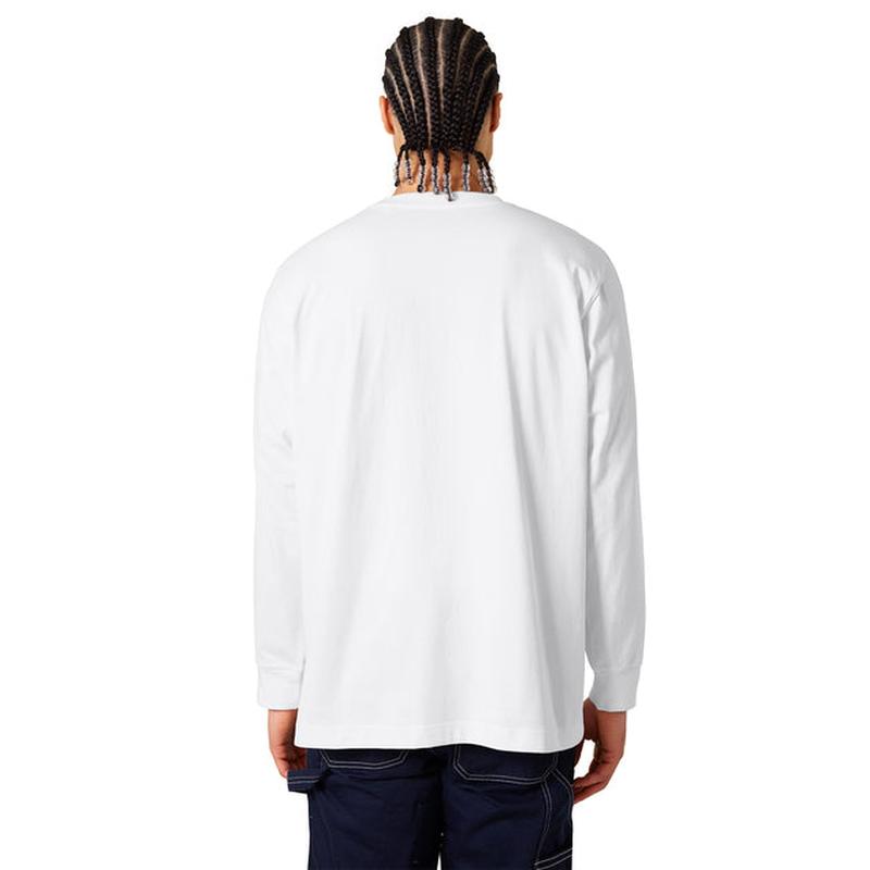 NEW CAPELLA Stanley/Stella Unisex Freestyler Heavyweight Long Sleeve Tee - White