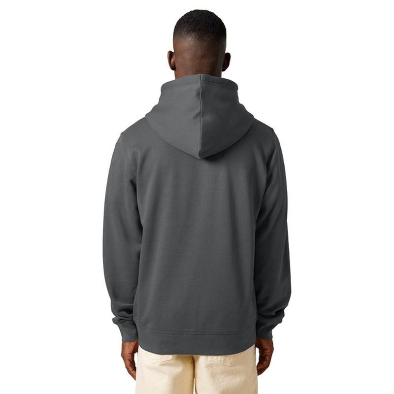 NEW Capella Stanley/Stella Unisex Mixer Full-Zip Hooded Sweatshirt - Anthracite