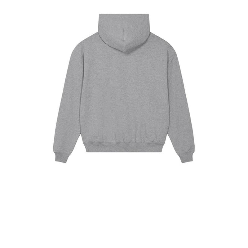 NEW CAPELLA Stanley/Stella Unisex Cooper Dry Hooded Sweatshirt - Heather Grey