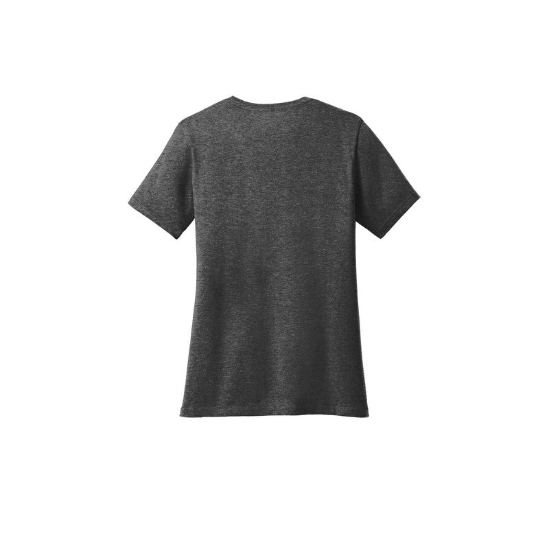 CAPELLA Port & Company® Ladies Core Cotton Tee - Dark Heather Grey