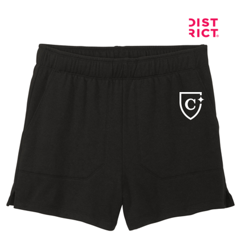 CAPELLA District® Women’s Perfect Tri® Fleece Short - Black