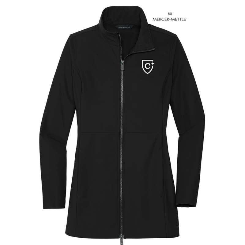CAPELLA Mercer+Mettle™ Women’s Faille Soft Shell - Deep Black