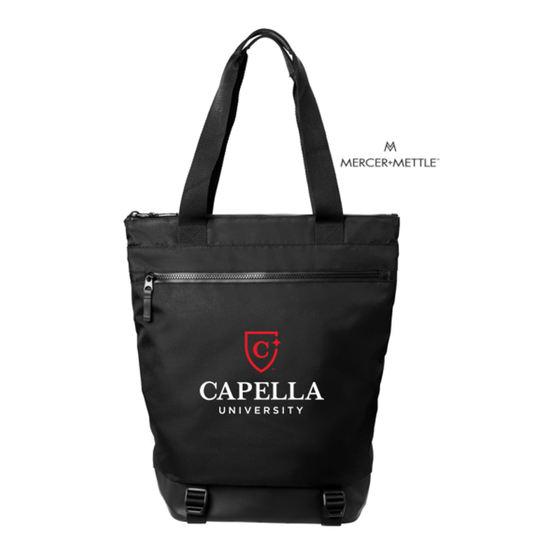 CAPELLA Mercer+Mettle™ Convertible Tote - Black