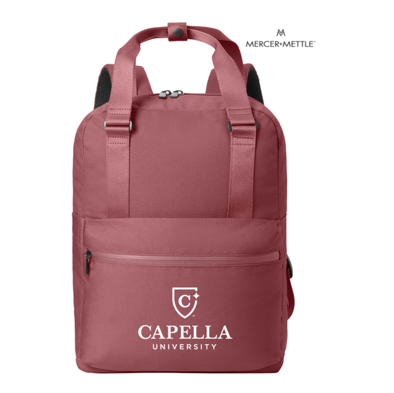 CAPELLA Mercer+Mettle™ Claremont Handled Backpack - Rosewood