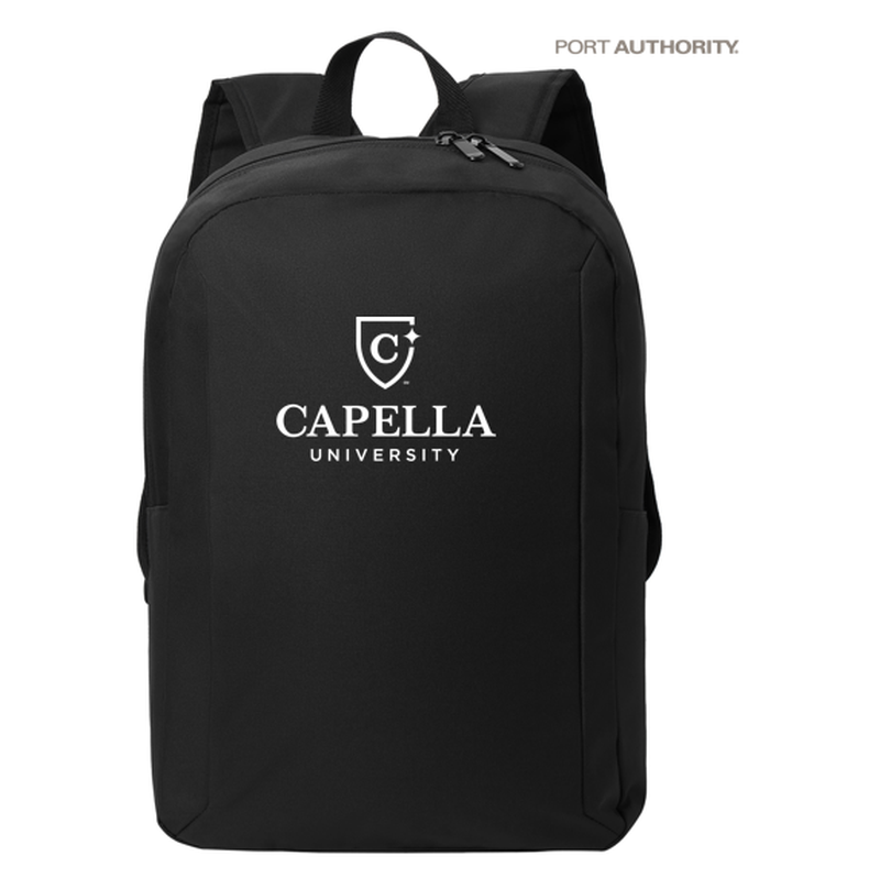CAPELLA Port Authority® Modern Backpack - Black