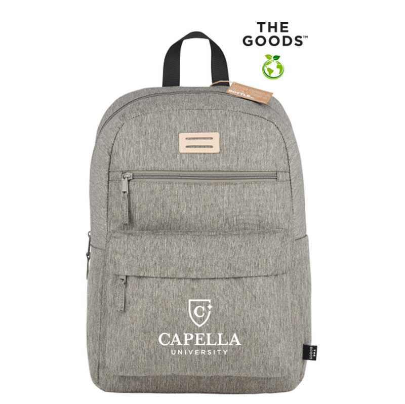 CAPELLA The Goods Recycled 15" Laptop Backpack - GREY