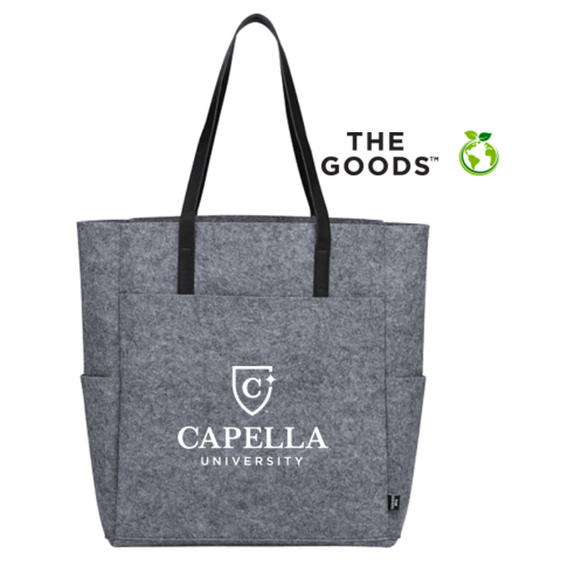 CAPELLA The Goods Recycled Felt Meeting Tote - GREY