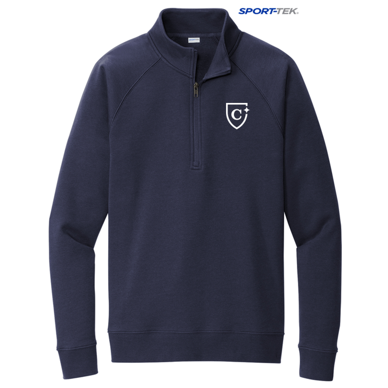 CAPELLA Sport-Tek® Drive Fleece 1/4-Zip Pullover - Navy