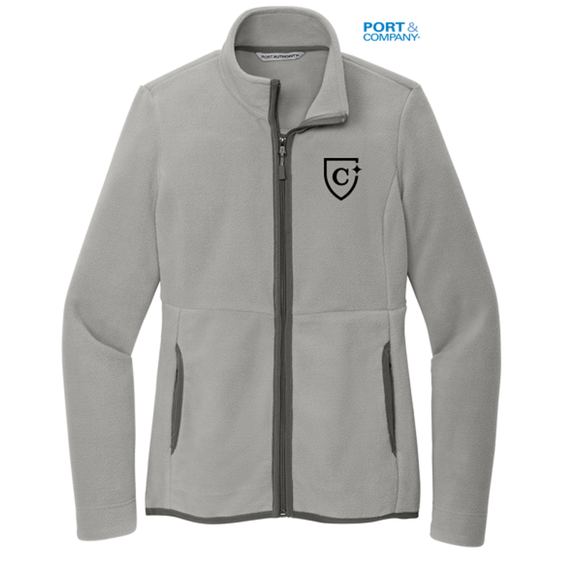 CAPELLA Port Authority® Ladies Connection Fleece Jacket - Gusty Grey