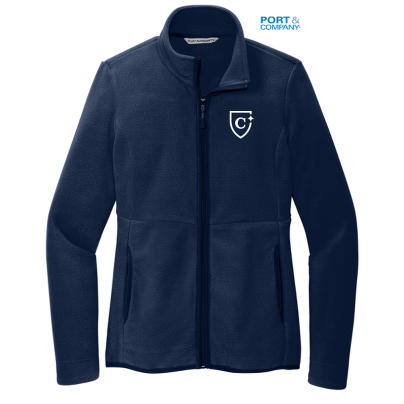 CAPELLA Port Authority® Ladies Connection Fleece Jacket - River Blue Navy