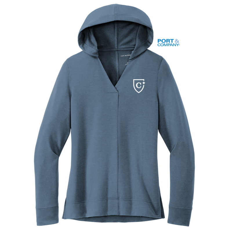 Port Authority Ladies Microterry Pullover Hoodie, Product