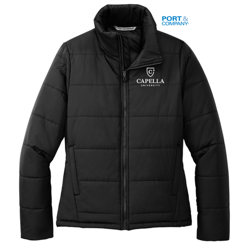 CAPELLA Port Authority® Ladies Puffer Jacket - Black