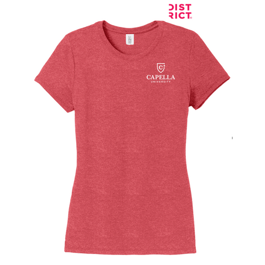 NEW CAPELLA District ® Women’s Perfect Tri ® Tee - Red Frost