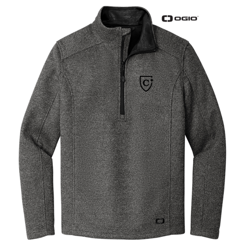 CAPELLA OGIO ® Grit Fleece 1/2-Zip - Diesel Grey Heather