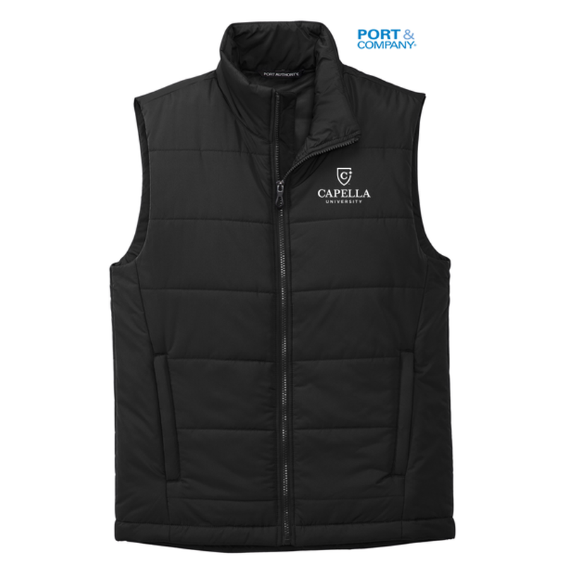 CAPELLA Port Authority® Puffer Vest - Deep Black