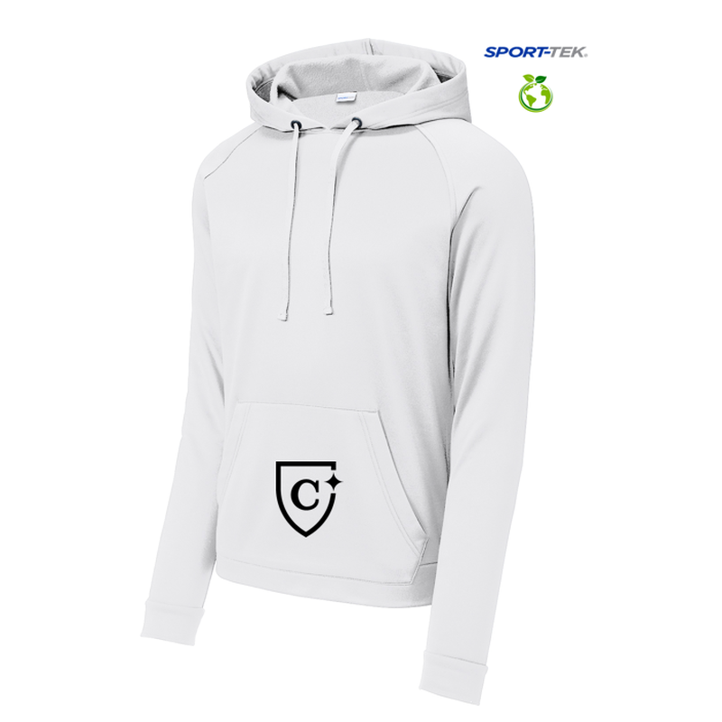 CAPELLA Re-Compete Fleece Pullover Hoodie - White