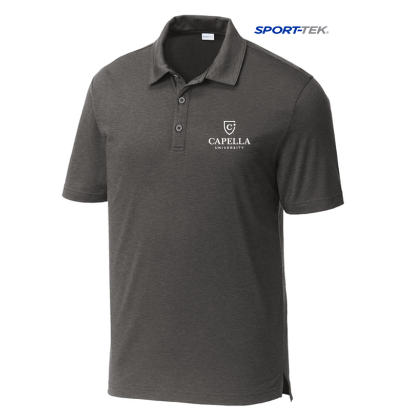 CAPELLA Sport-Tek ® PosiCharge ® Strive Polo - Graphite