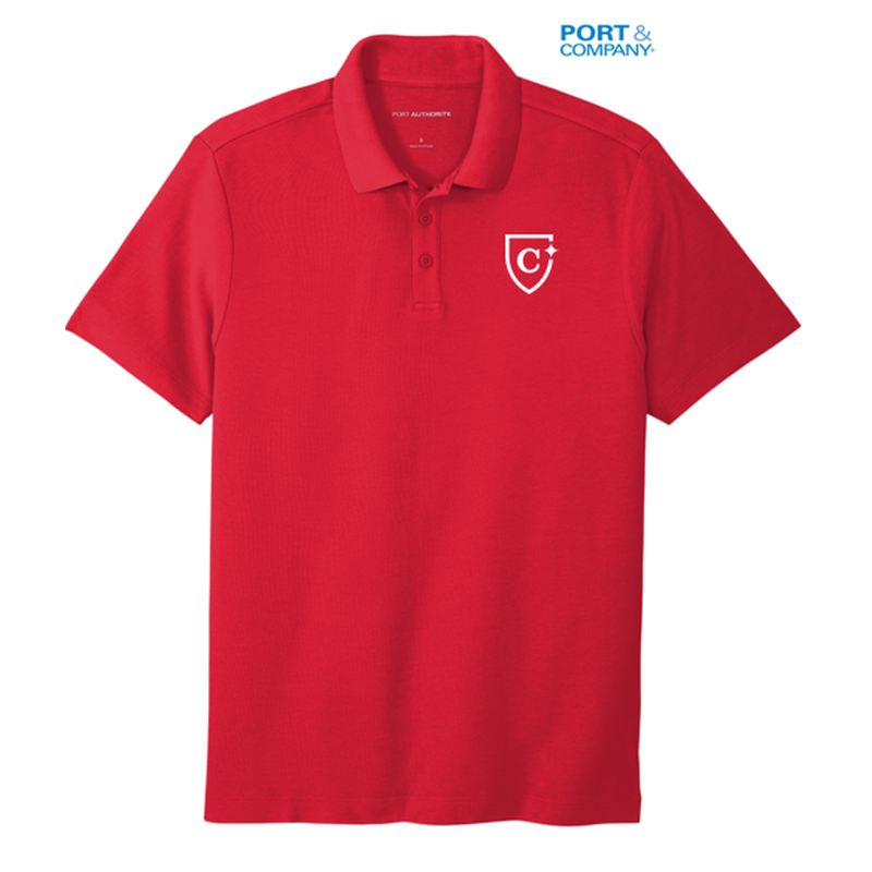 CAPELLA SuperPro ™ React ™ Polo - Rich Red
