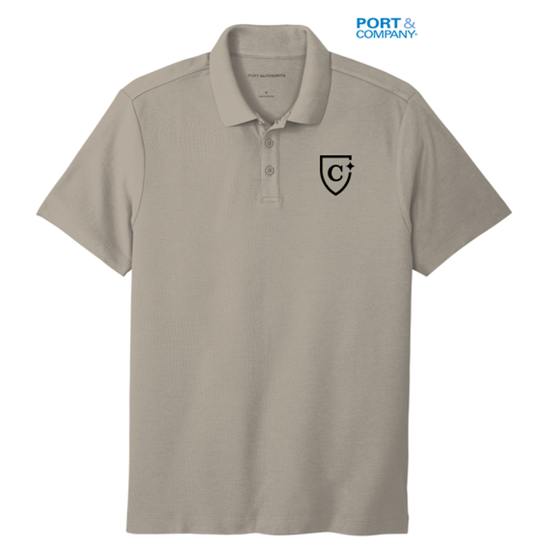CAPELLA SuperPro ™ React ™ Polo - Gusty Grey
