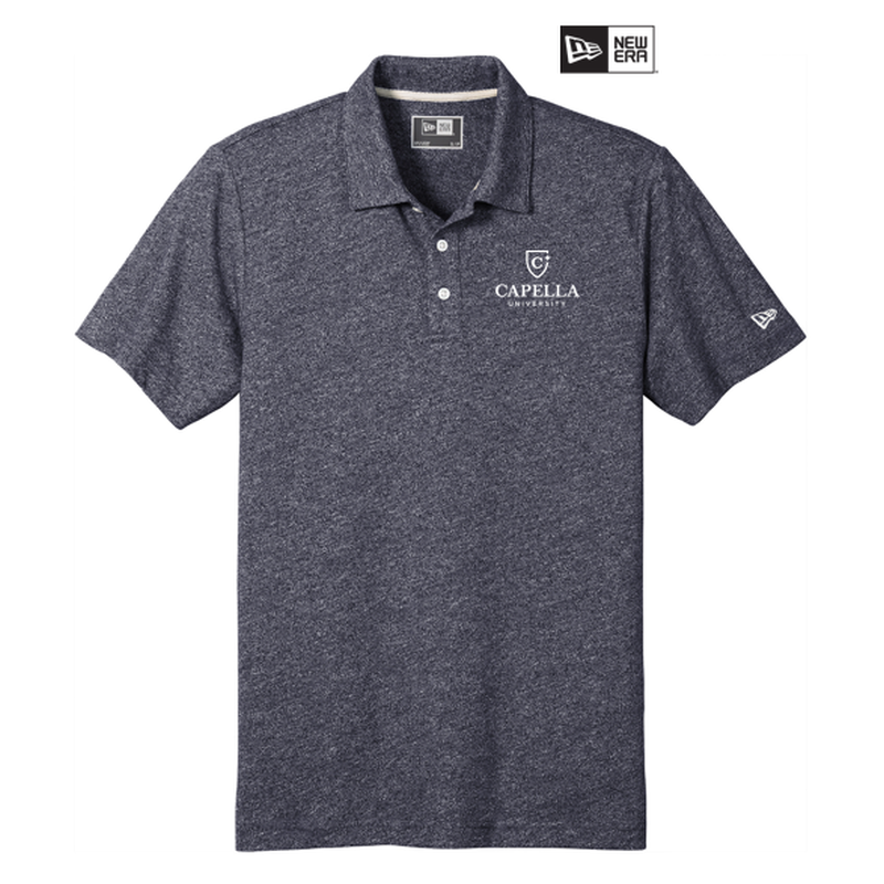 CAPELLA New Era ® Slub Twist Polo-True Navy Twist