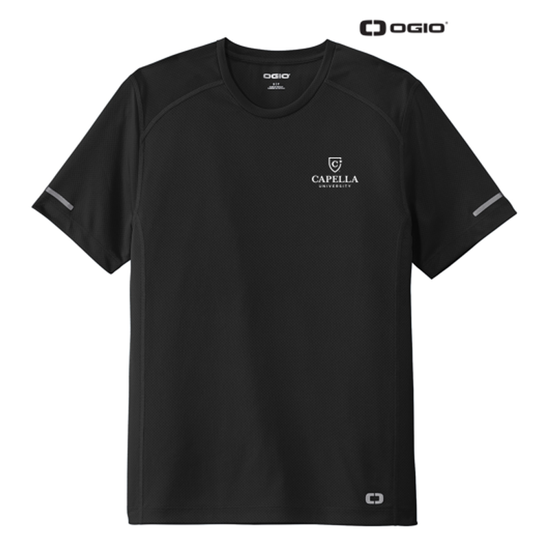 CAPELLA OGIO ® ENDURANCE Level Mesh Tee-BLACK