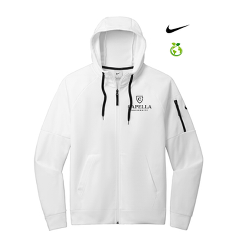 Nike white therma hoodie sales
